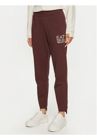 EA7 Emporio Armani Dres 6DTV55 TJZCZ 27BR Beżowy Regular Fit. Kolor: beżowy. Materiał: bawełna #4