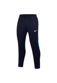 Spodnie sportowe męskie Nike Drifit Academy. Kolor: wielokolorowy, niebieski, biały. Technologia: Dri-Fit (Nike). Sport: piłka nożna #1