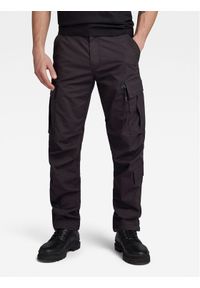 G-Star RAW - G-Star Raw Spodnie materiałowe P-3 D23677-D308 Czarny Regular Fit. Kolor: czarny. Materiał: bawełna, syntetyk