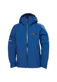 Dziecięca kurtka wodoodporna Helly Hansen Loen. Kolor: niebieski. Styl: młodzieżowy #1