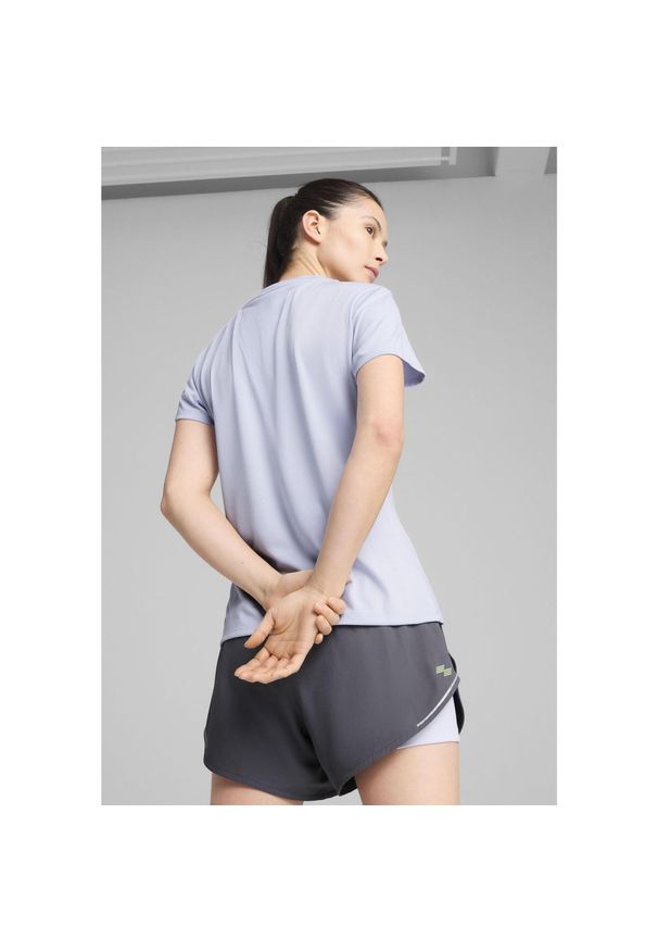 Puma - Damska koszulka PUMA x HYROX Train All Day PUMA Cool Weather Blue. Kolor: niebieski. Sport: fitness