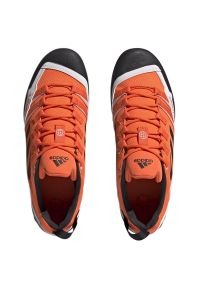 Adidas - Buty adidas Terrex Swift Solo 2 M HR1302 pomarańczowe. Kolor: pomarańczowy. Materiał: tkanina, syntetyk. Szerokość cholewki: normalna. Model: Adidas Terrex #7
