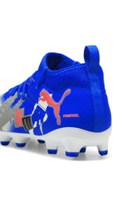 Puma - Młodzieżowe buty piłkarskie FUTURE 8 MATCH FOREVER FG/AG PUMA. Kolor: niebieski, wielokolorowy, biały. Szerokość cholewki: normalna. Sport: piłka nożna