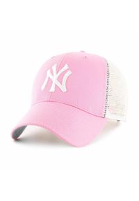 Czapka z daszkiem 47 Brand MLB New York Yankees Branson B-BRANS17CTP-RSA. Kolor: różowy