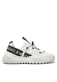 Versace Jeans Couture Sneakersy Hyber 77YA3SN2 Biały. Kolor: biały. Materiał: materiał