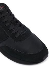 Calvin Klein Sneakersy Retro Runner Band Lth-Su HM0HM02212 Czarny. Kolor: czarny. Materiał: zamsz, skóra #2