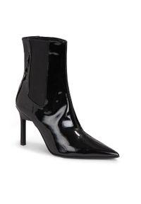 Botki Calvin Klein Geo Stiletto Chelsea Boot 90-Pat HW0HW01809 Ck Black BEH. Kolor: czarny #1