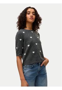 Vero Moda Sweter Doffy 10330793 Szary Regular Fit. Kolor: szary. Materiał: syntetyk #5