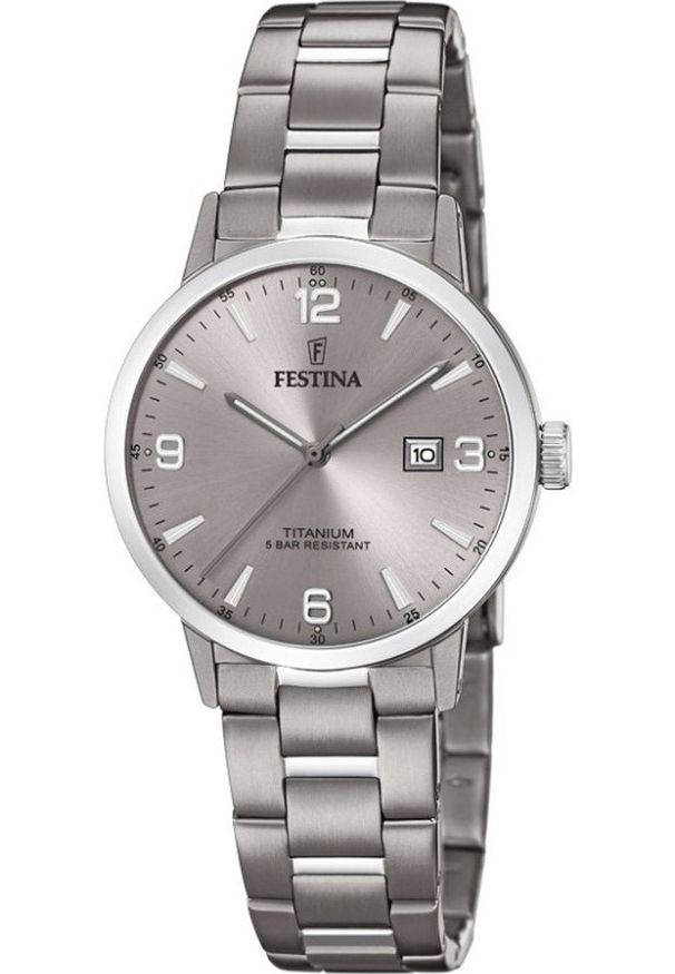 Zegarek Festina Zegarek damski Festina F20436-2 srebrny. Kolor: srebrny
