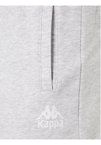 Kappa Spodnie dresowe Authentic 321N5FW Szary Regular Fit. Kolor: szary. Materiał: bawełna