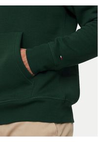 TOMMY HILFIGER - Tommy Hilfiger Bluza Logo MW0MW11599 Zielony Regular Fit. Kolor: zielony. Materiał: bawełna #3