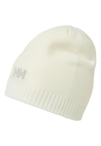 Czapka zimowa dla dorosłych Helly Hansen BRAND BEANIE. Kolor: biały. Sezon: zima