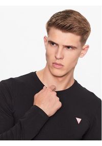 Guess Longsleeve M2YI28 J1314 Czarny Slim Fit. Kolor: czarny. Materiał: bawełna. Długość rękawa: długi rękaw #4