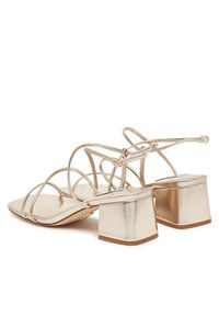 Steve Madden Sandały Remmi SM11003296 Złoty. Kolor: złoty. Materiał: skóra #5