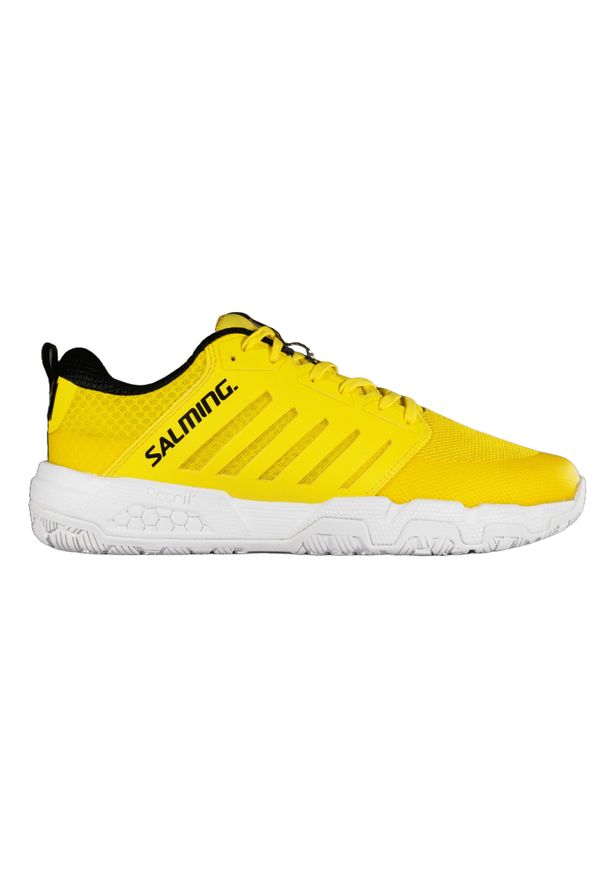 SALMING - Buty halowe Salming Strike 2. Kolor: żółty, wielokolorowy, czarny. Sport: piłka ręczna