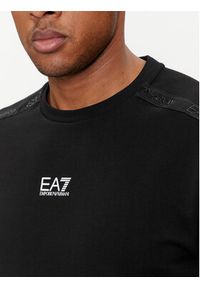 EA7 Emporio Armani Bluza 3DPM58 PJ07Z 1200 Czarny Regular Fit. Kolor: czarny. Materiał: bawełna #3