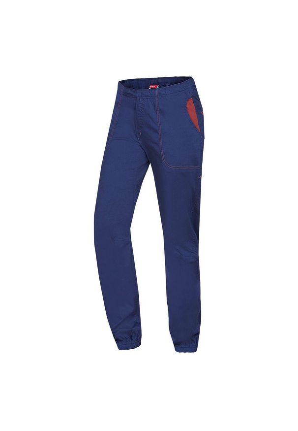 OCUN - Spodnie Ocun Jaws. Kolor: niebieski. Sport: wspinaczka