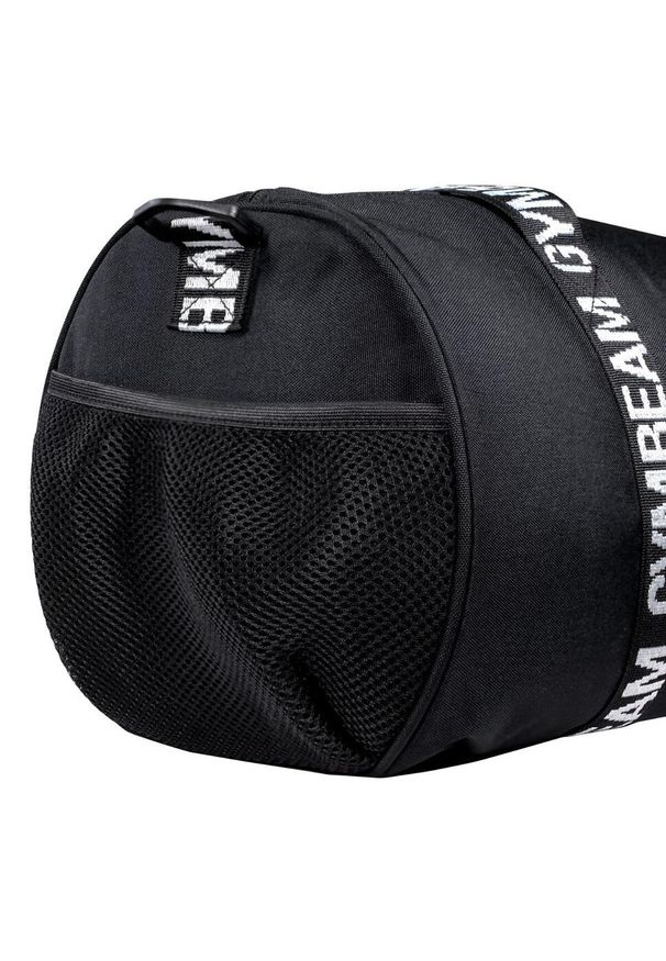 GYMBEAM - Torba sportowa GymBeam Barrel Black. Kolor: czarny