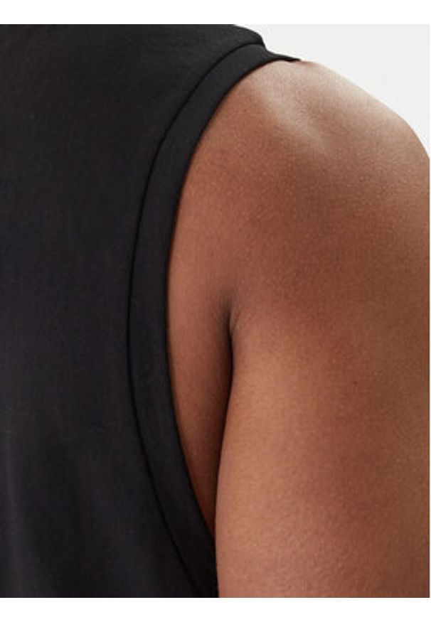 Emporio Armani Tank top EM000572 AF20434 UC001 Czarny Regular Fit. Kolor: czarny. Materiał: bawełna