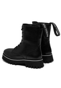 Patrizia Pepe Botki PJ865 Czarny. Kolor: czarny. Materiał: skóra #2