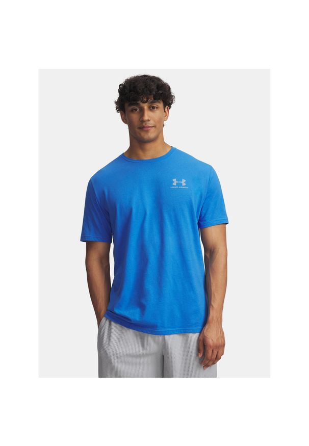Koszulka męska Under Armour Sportstyle LC SS niebieska 1326799 411 ROZMIAR XL. Kolor: niebieski. Sport: fitness