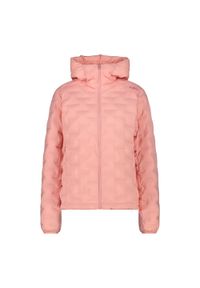Damska kurtka z kapturem CMP. Typ kołnierza: kaptur. Kolor: różowy. Materiał: puch. Sport: narciarstwo #1
