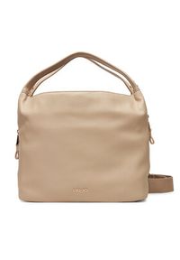Liu Jo Torebka Ecs M Hobo AF5058 E0058 Beżowy. Kolor: beżowy. Materiał: skórzane #4