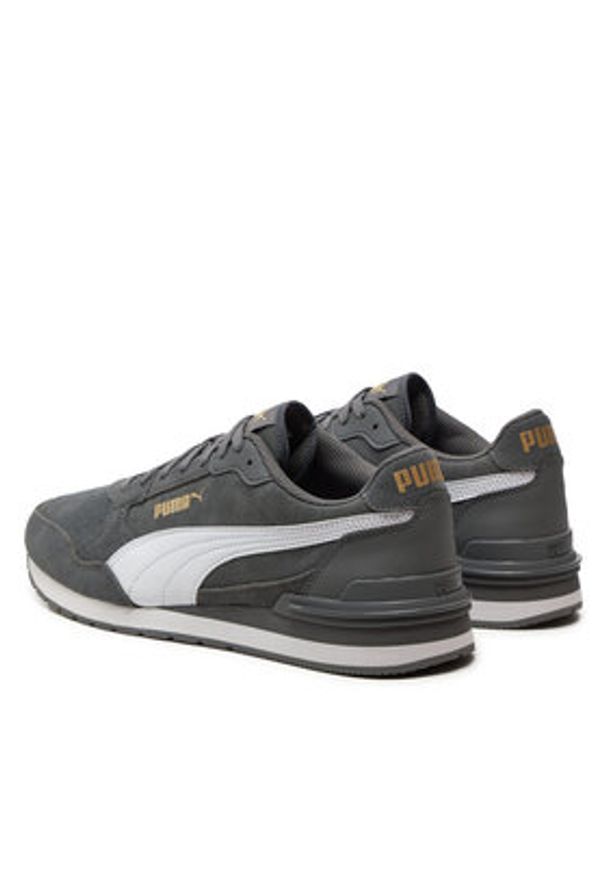 Puma Sneakersy ST Runner v4 SD 399665 02 Szary. Kolor: szary. Materiał: skóra