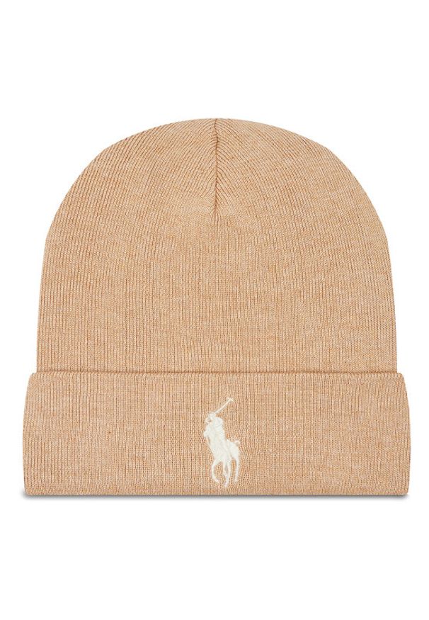 Czapka Polo Ralph Lauren. Kolor: beżowy