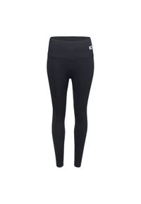 Legginsy damskie IQ ILEAN WMNS - czarne, Rozmiar L. Kolor: czarny. Materiał: elastan, nylon, syntetyk, materiał #1