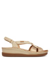 Pikolinos Sandały Cadaques W8K-1839C1 Beżowy. Kolor: beżowy. Materiał: skóra #1