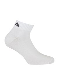 Skarpetki Unisex Fila 3 Pary - Komfort i Styl. Kolor: biały. Materiał: elastan, poliester, bawełna