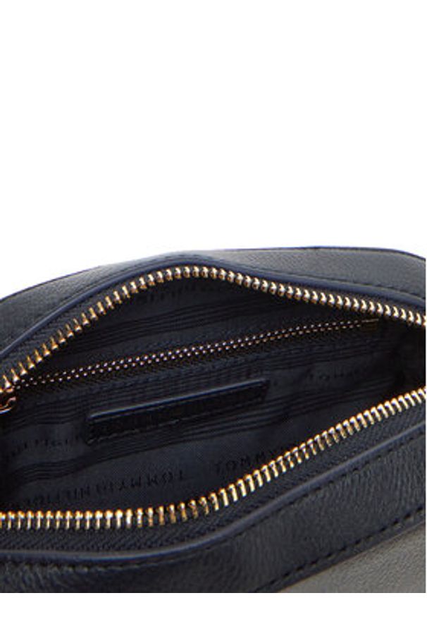 TOMMY HILFIGER - Tommy Hilfiger Torebka AW0AW17450 Granatowy. Kolor: niebieski. Materiał: skórzane