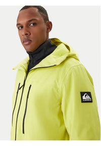 Quiksilver Kurtka snowboardowa Sycamore Solid 20K EQYTJ03502 Żółty Modern Fit. Kolor: żółty. Materiał: syntetyk. Sport: snowboard #3