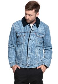 Levi's® - LEVI’S FRESH LEAVES JUSTIN TIMBERLAKE MĘSKA KURTKA JEANSOWA JEANS DŻINSOWA 163650098. Materiał: jeans #8