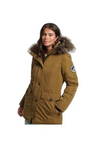 Parka damska Superdry Ashley Everest. Kolor: zielony. Długość rękawa: długi rękaw #1