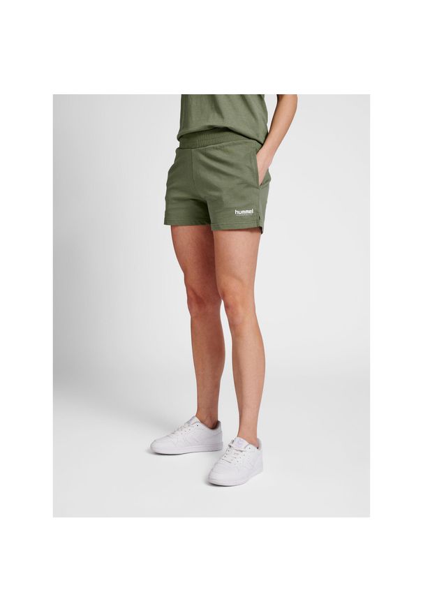 Szorty damskie Hummel LGC Senna. Kolor: zielony. Sport: fitness