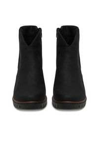 Rieker Botki Y2553-00 Czarny. Kolor: czarny. Materiał: materiał, syntetyk #7