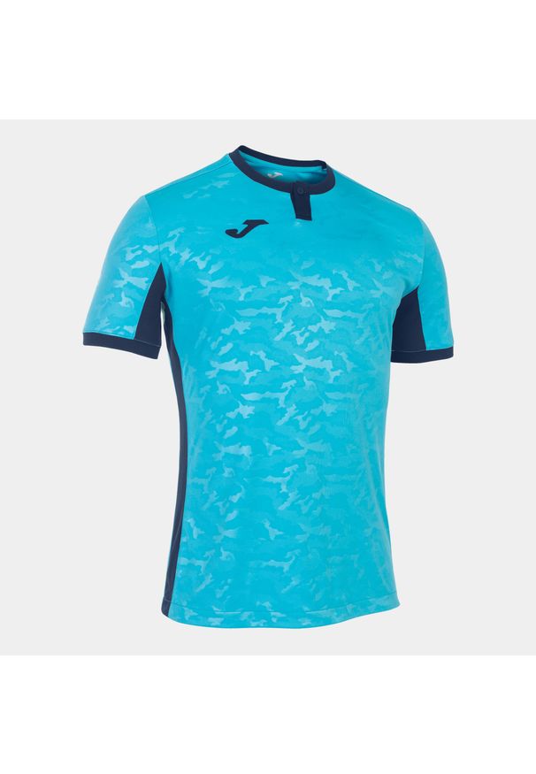 Koszulka do piłki nożnej męska Joma Toletum II. Kolor: wielokolorowy, niebieski, zielony. Sport: piłka nożna