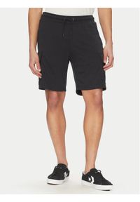 Blend Szorty sportowe 20718382 Czarny Regular Fit. Kolor: czarny. Materiał: bawełna, syntetyk. Styl: sportowy
