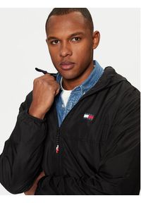 Tommy Jeans Wiatrówka Chicago DM0DM21130 Czarny Regular Fit. Kolor: czarny. Materiał: syntetyk #3