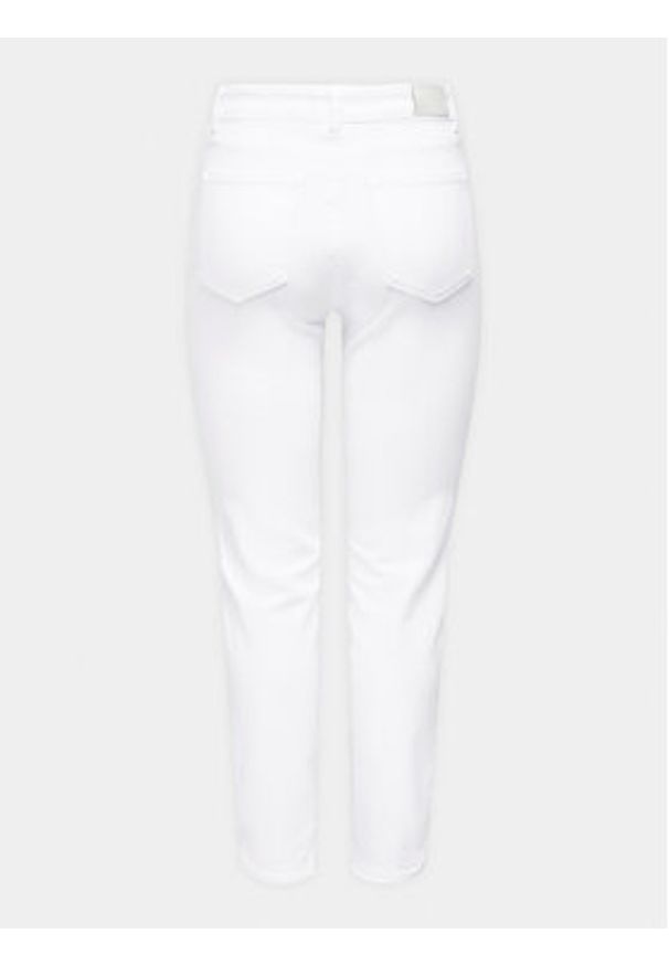 only - ONLY Jeansy Emily 15292435 Biały Straight Fit. Kolor: biały