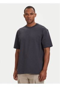 G-Star RAW - G-Star Raw T-Shirt Slub D28889-E512 Szary ciemny Relaxed Fit. Kolor: szary. Materiał: bawełna #1