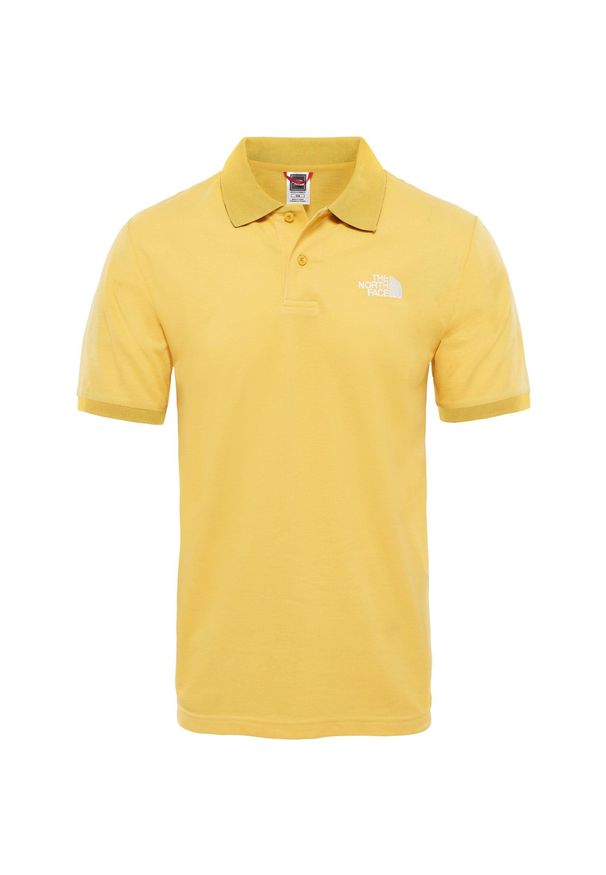 Koszulka The North Face Polo Piquet T0CG7170M. Typ kołnierza: polo. Kolor: żółty