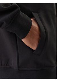 Karl Lagerfeld - KARL LAGERFELD Bluza 705000 561902 Czarny Regular Fit. Typ kołnierza: dekolt w karo. Kolor: czarny. Materiał: syntetyk #4
