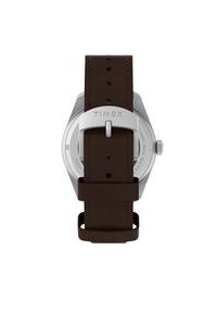 Timex Zegarek Waterbury TW2V24800 Brązowy. Kolor: brązowy