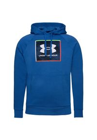 Bluza sportowa męska Under Armour Rival Fleece Graphic Hoodie. Typ kołnierza: kaptur. Kolor: wielokolorowy. Styl: sportowy #1