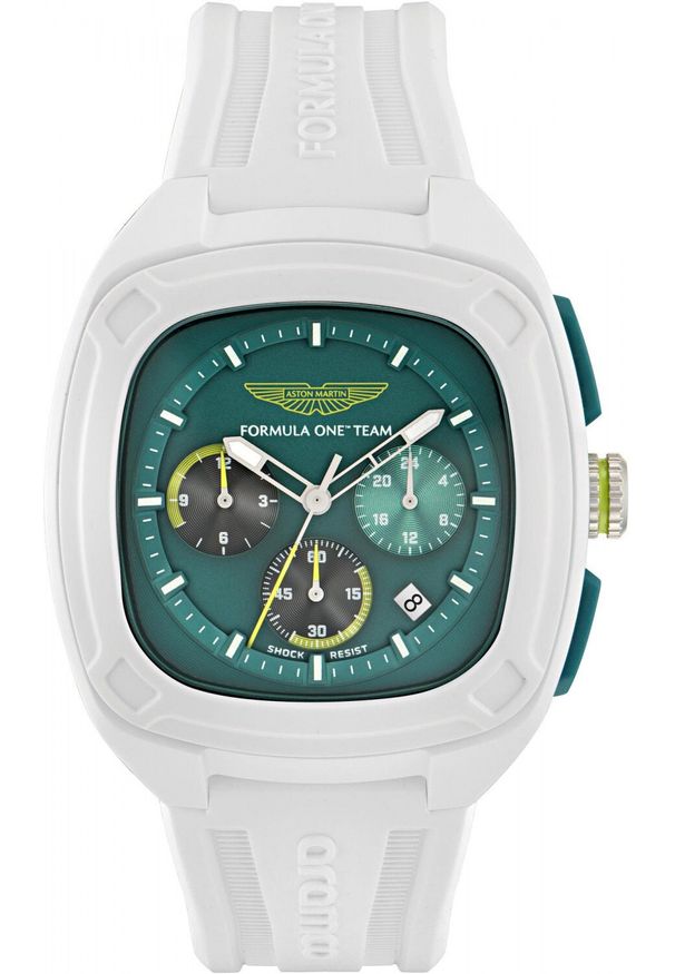 Zegarek męski Aston Martin MTFO1F502 biały. Kolor: biały