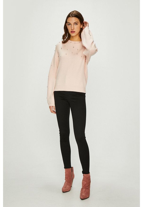 Vero Moda - Jeansy Sophia. Kolor: czarny