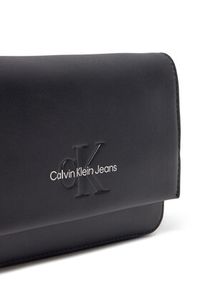 Calvin Klein Jeans Torebka K60K612375 Czarny. Kolor: czarny. Materiał: skórzane #4
